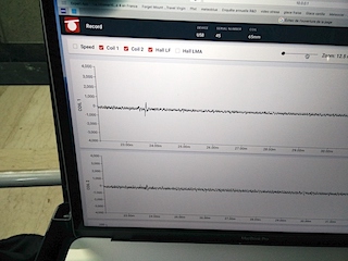 Ropesys display of remote LF signals in WiFi mode