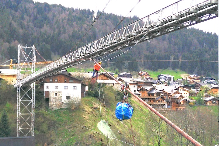 MRT inspection of parabolic ropes